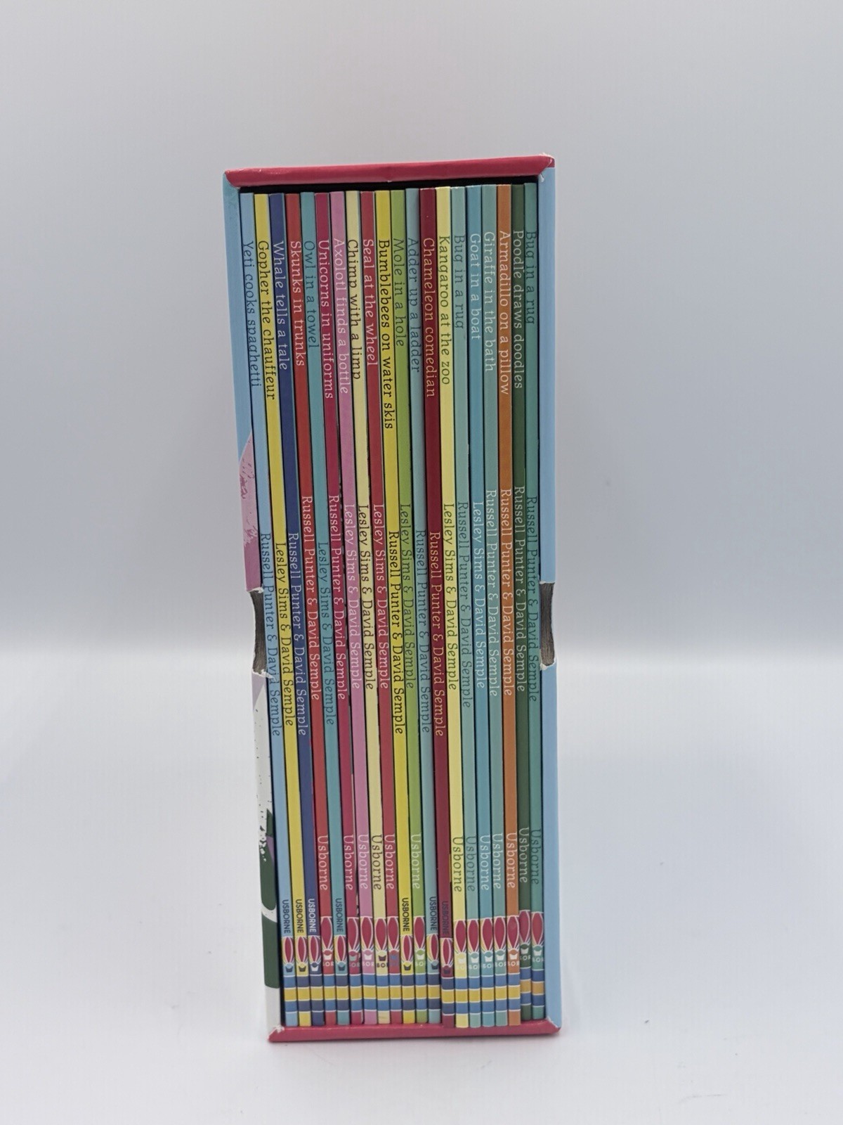 Usborne My First Phonics Reading Library Box Set Illustrated Books Ages 4-8