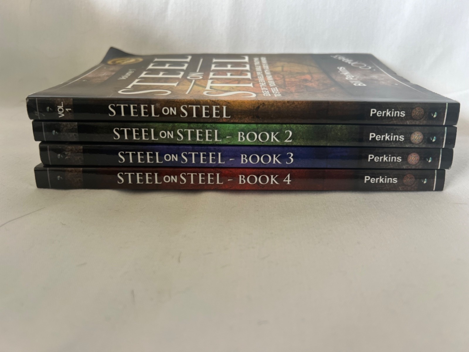 Steel on Steel Book Set of 4 (Books 1-4): By Bill Perkins