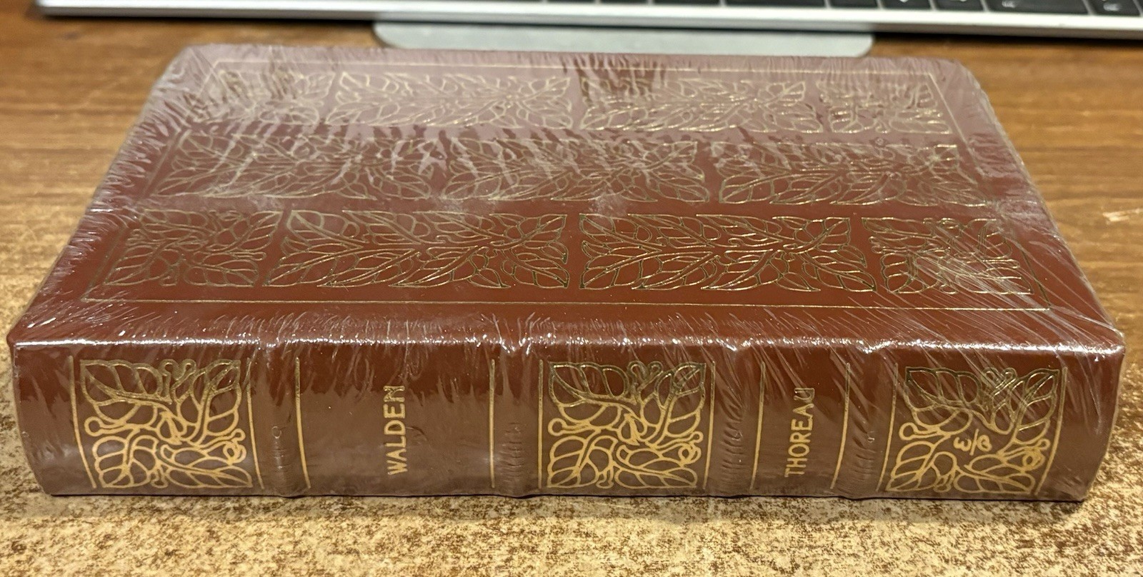 WALDEN by Henry David Thoreau HC BOOK Leather Bound EASTON PRESS Still Sealed!