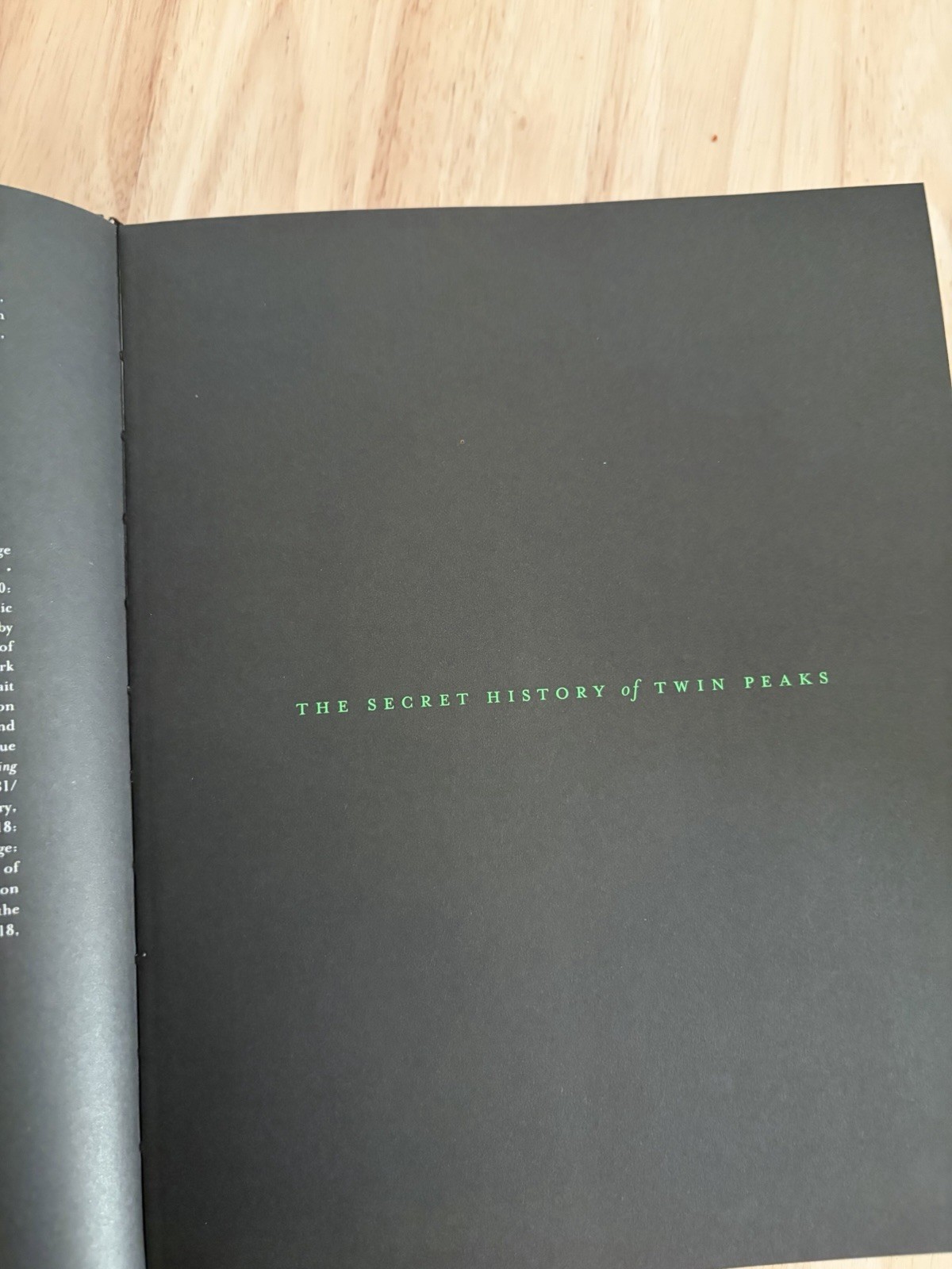 The Secret History of Twin Peak Hardcover 2016 AND Secret Diary of Laura Palmer