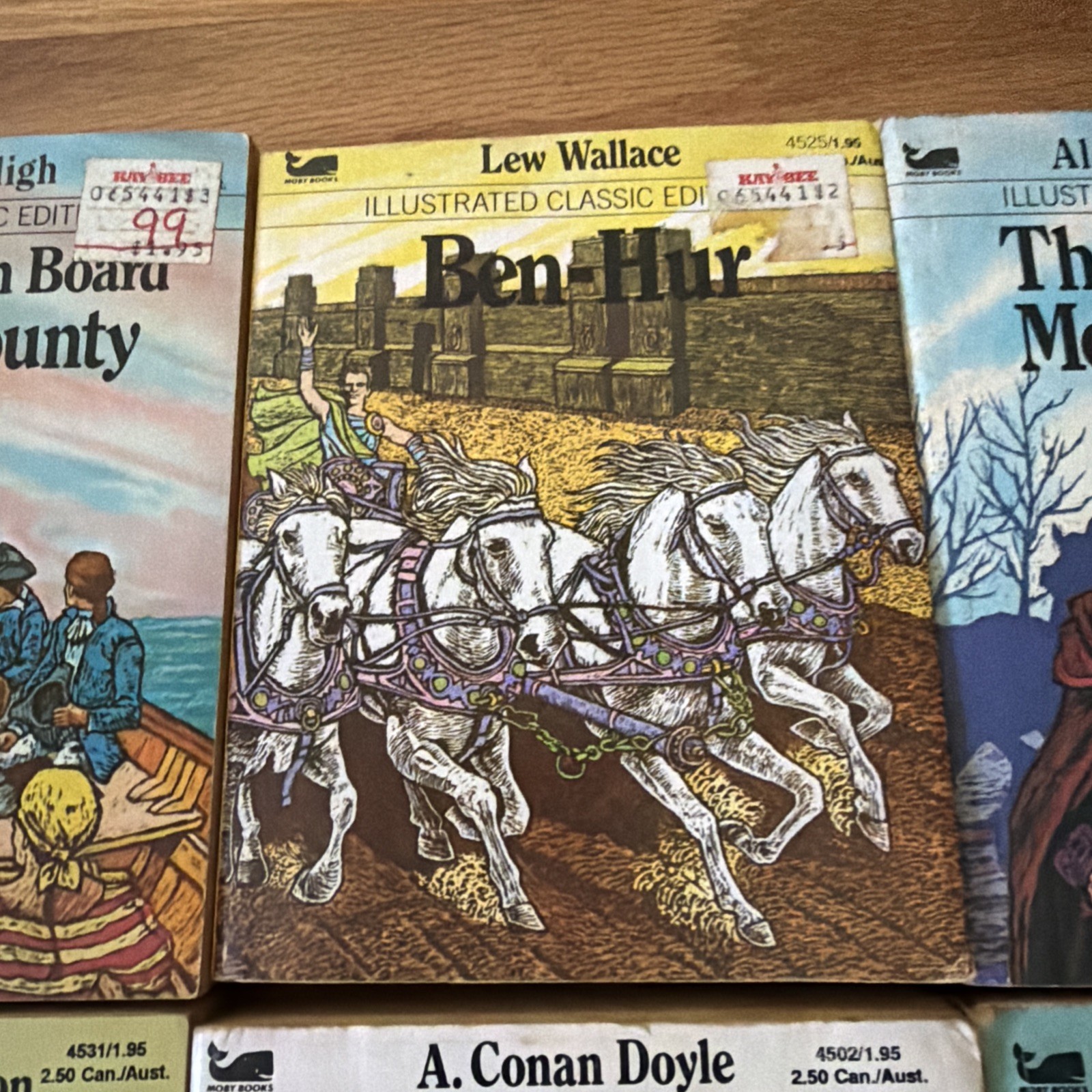 VINTAGE Illustrated Classic Editions Mini Paperbacks (Lot of 6)