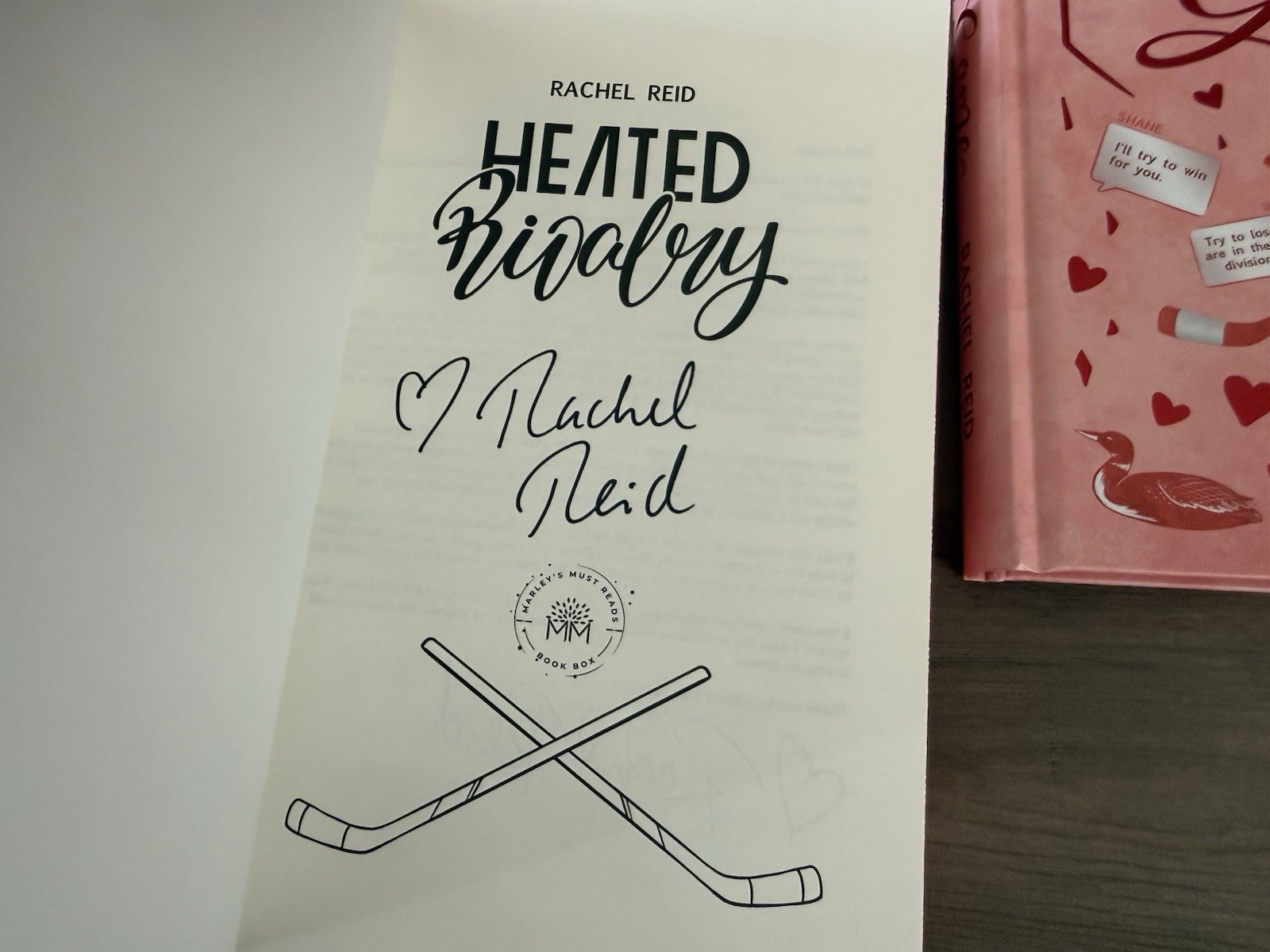 MMR Special Editions: Heated Rivalry and The Long Game by Rachel Reid – NEW‼️