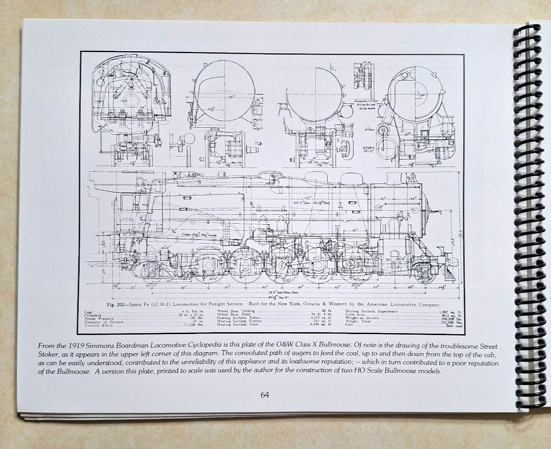 New York Ontario & Western Railway Bullmoose Big 400 Observer History Railroad