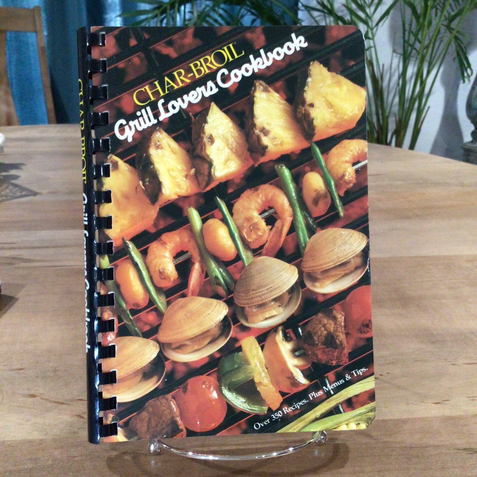 1985 Char Broil Grill Lovers Cookbook, Vintage, BBQ, Barbecue 174 Pages