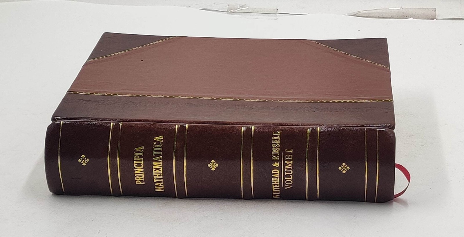 Principia Mathematica Volume 1 1910 by Whitehead A.N., Russel B. Leather Crafted