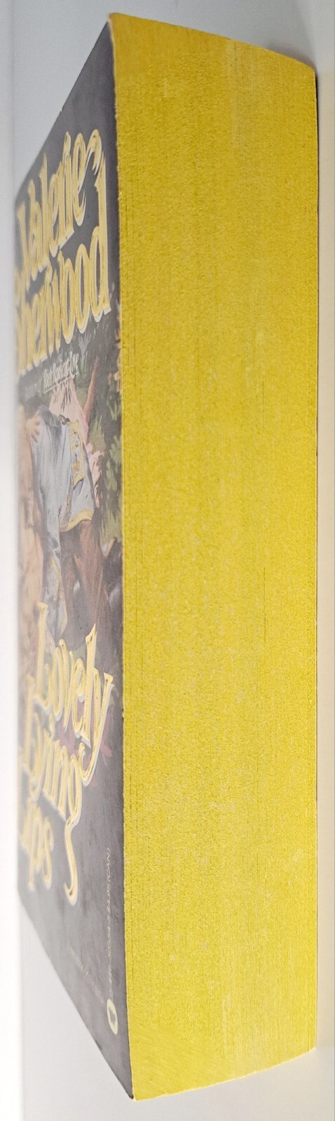 Lovely Lying Lips by Valerie Sherwood ~ Warner Books 1st Ed 1983