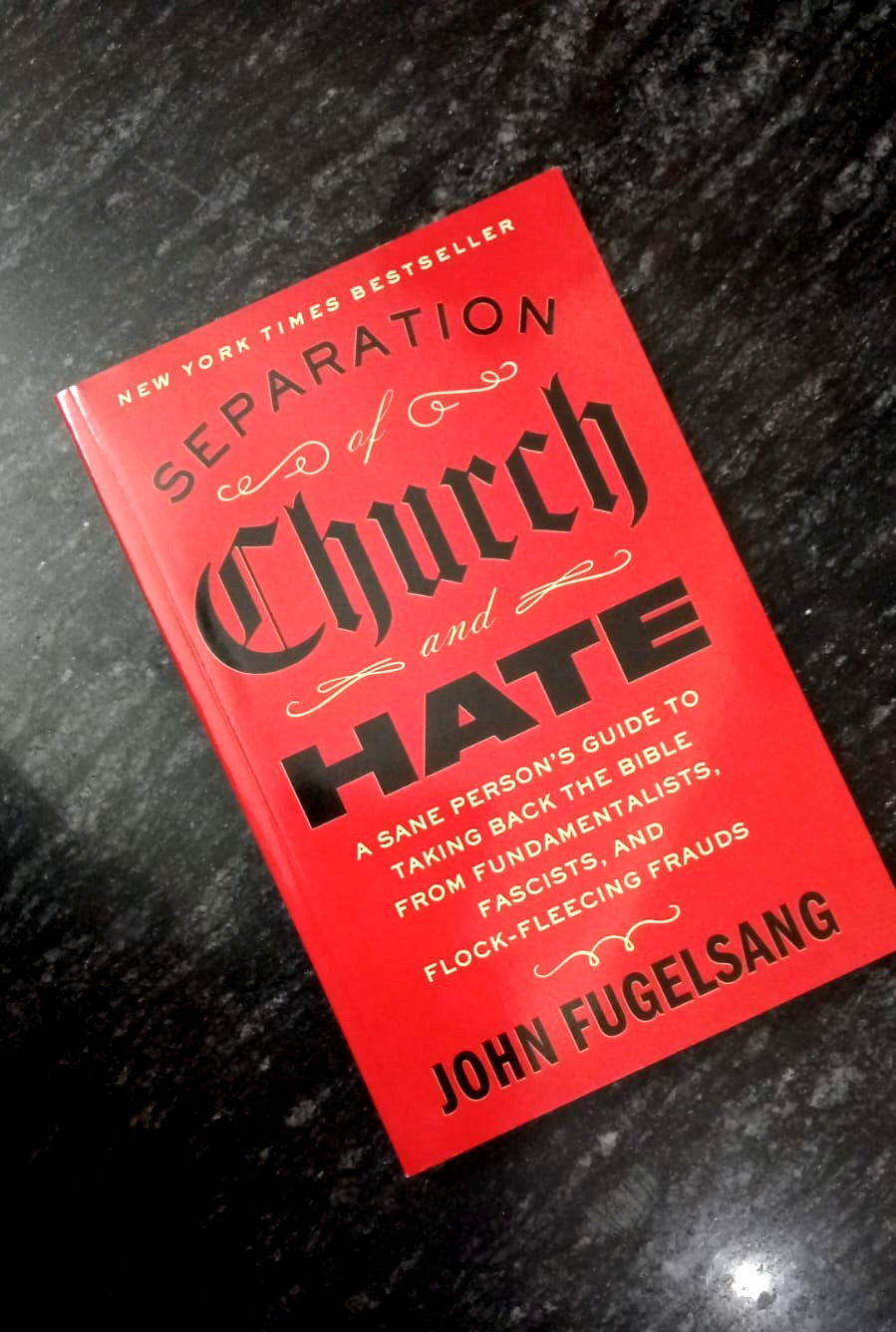 Separation of Church and Hate by John Fugelsang PAPERBACK
