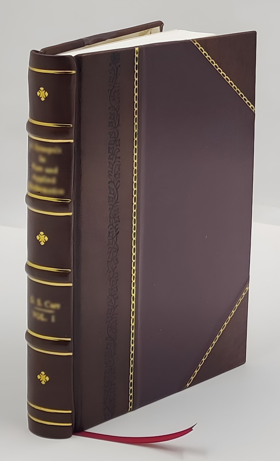 Banking and currency and the money trust, by Charles A. Lindbe [Leather Crafted]