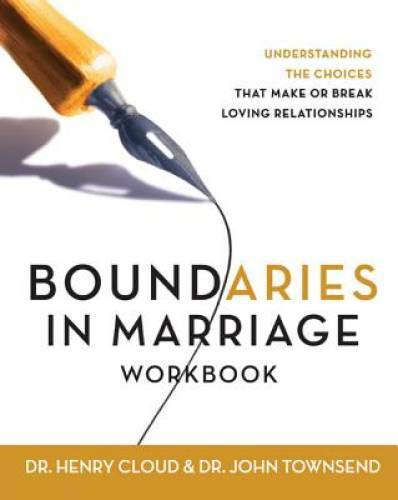 Boundaries in Marriage Workbook – Paperback By Cloud, Henry – GOOD