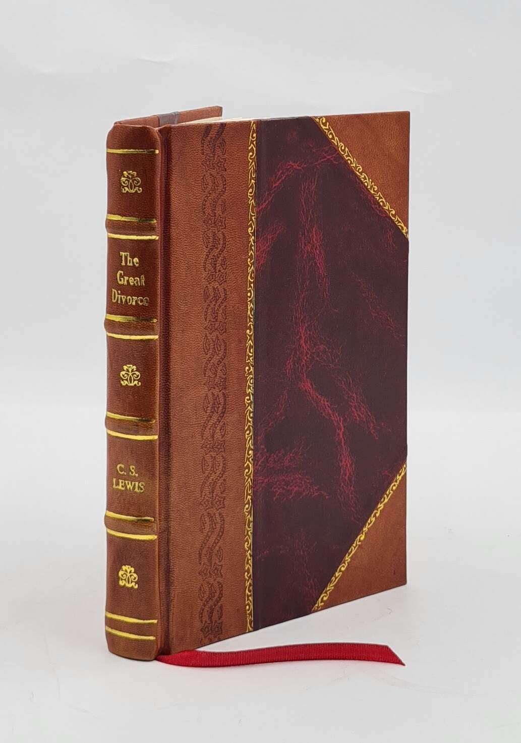 The Great Divorce 1952 By Lewis, C. S. (Clive Staples) [Leather Bound]