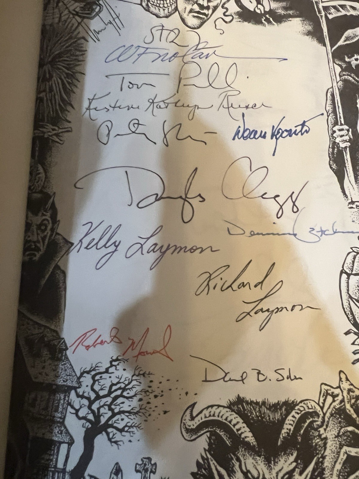 October Dreams: A Celebration of Halloween HC Dust Jacket 1st Ltd Signed #50