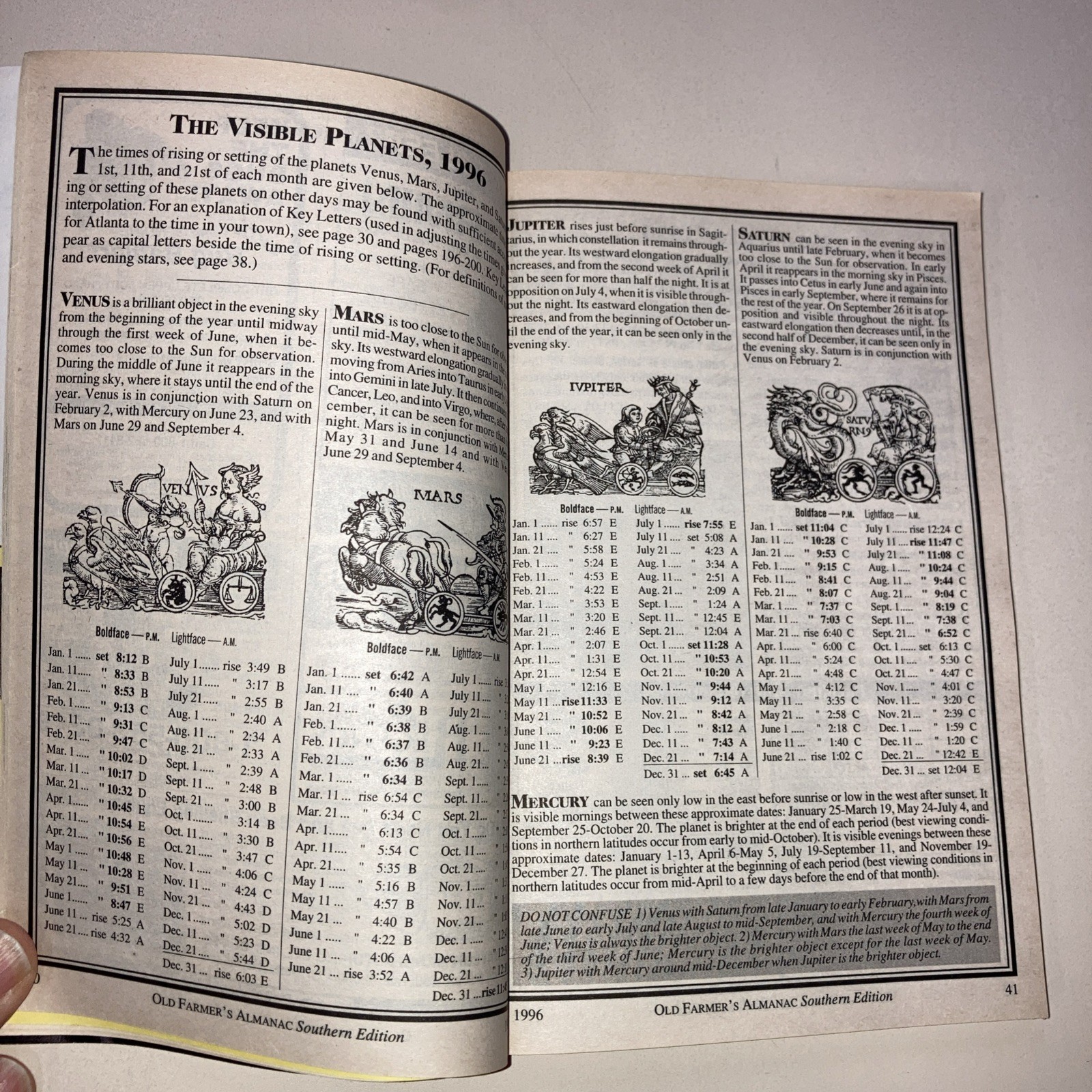 Old Farmer’s Almanac lot of 18 years SC Robert Thomas Weather & Southern Edition