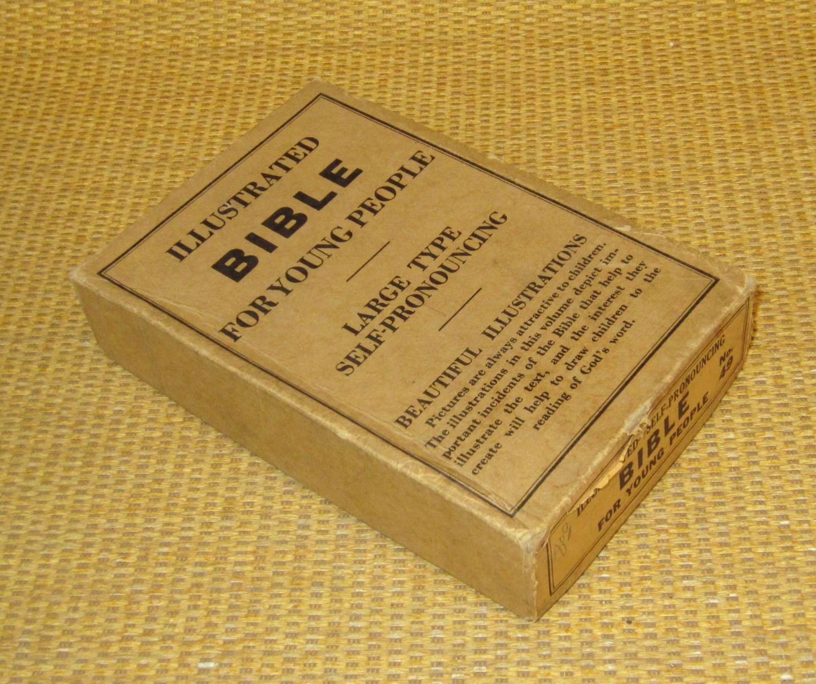 INTERNATIONAL Holy Bible | KJV STUNNING Leather Compact (4.25″ x 6.5″) in BOX