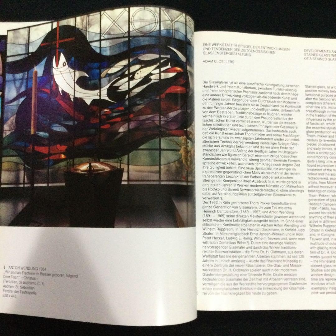 Stained Glass Collection Photo Book 224 Pages German English Text 10.6×9.1in