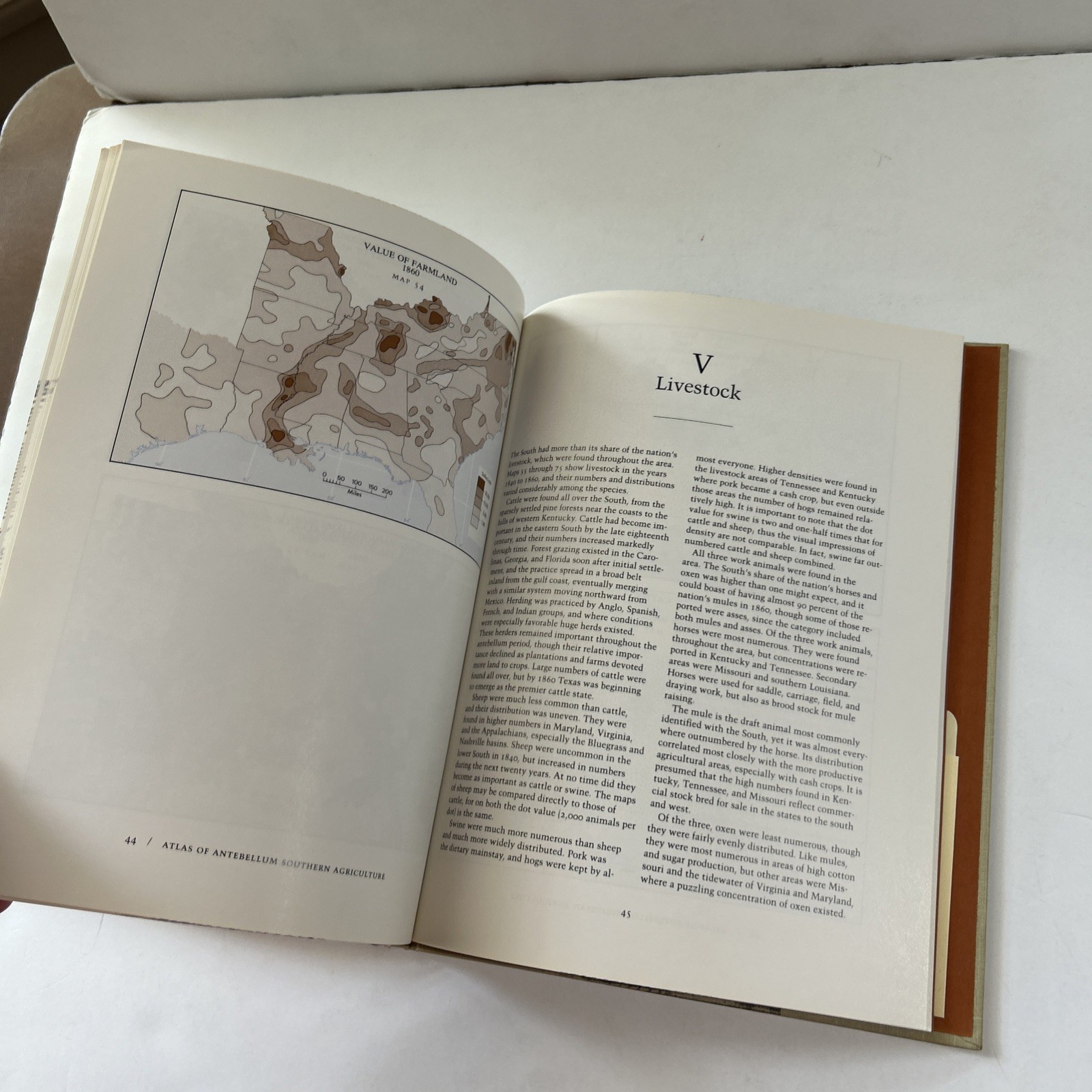 Atlas of Antebellum Southern Agriculture by William J. Cooper Hilliard HB