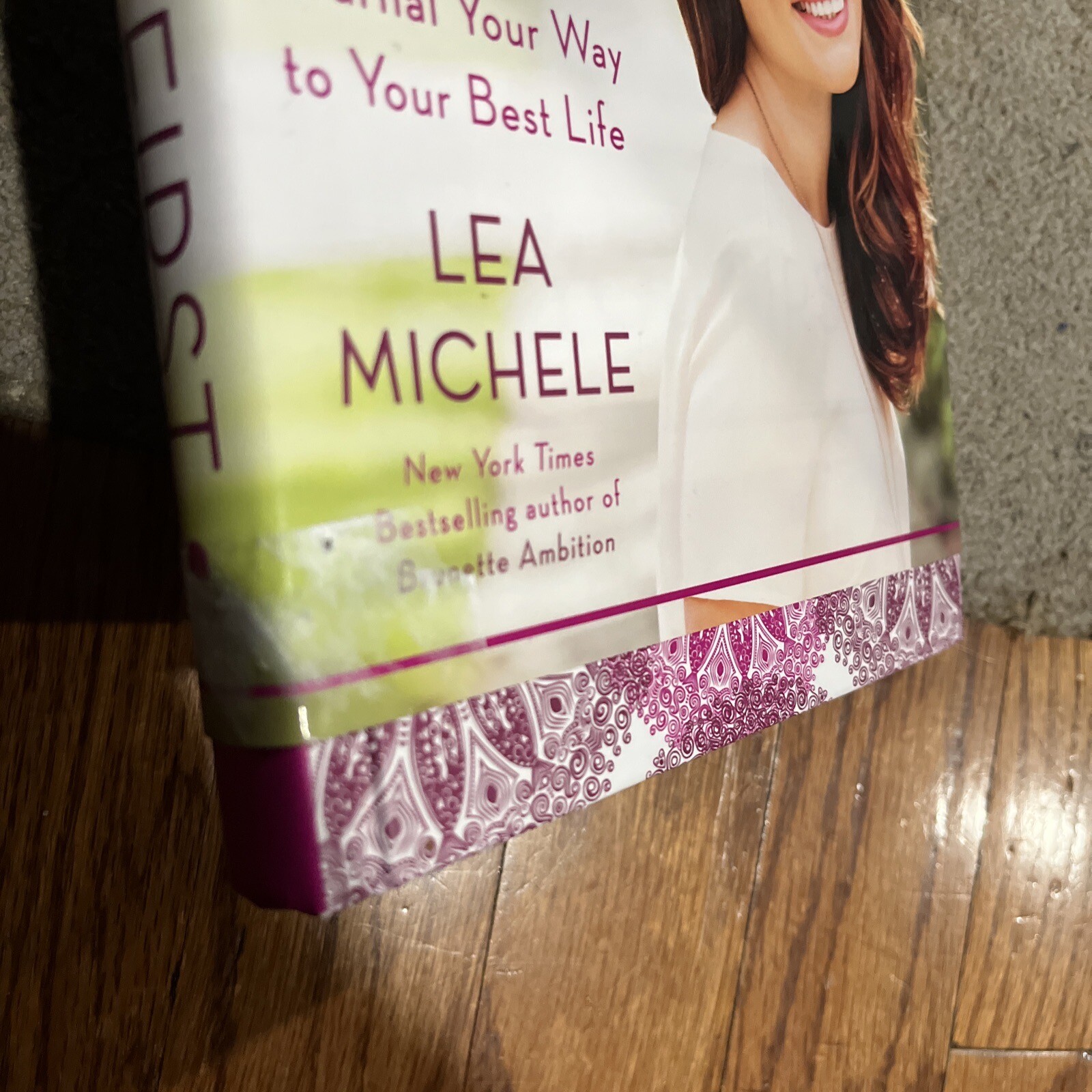 SIGNED Lea Michele You First Glee 1st/1st HB Autographed Book Plate First Ed
