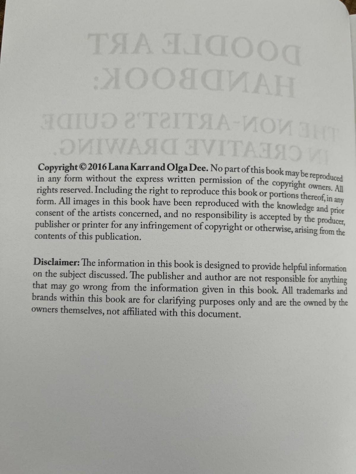Doodle Art Handbook: The Non-Artist’s Guide in Creative Drawing by Karr (PBK)