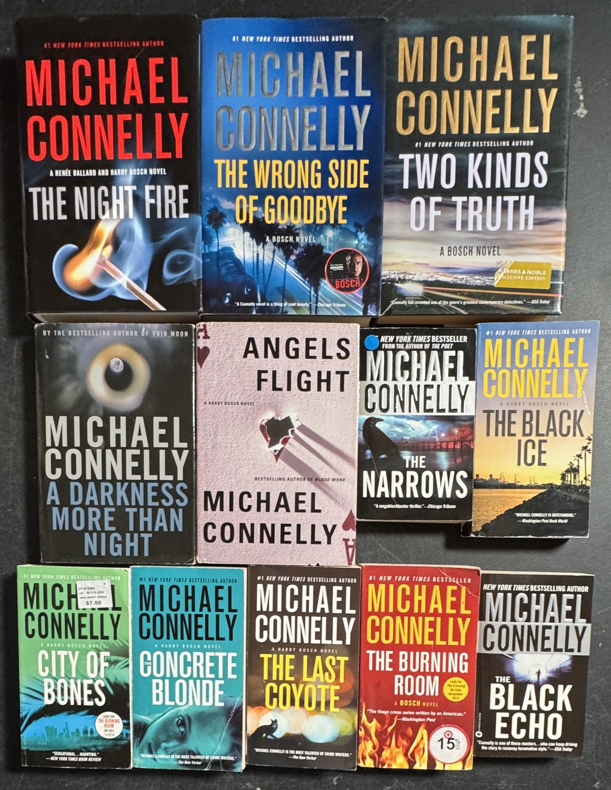 Complete Series Set HARRY BOSCH 1-24 Michael Connelly Lot 24