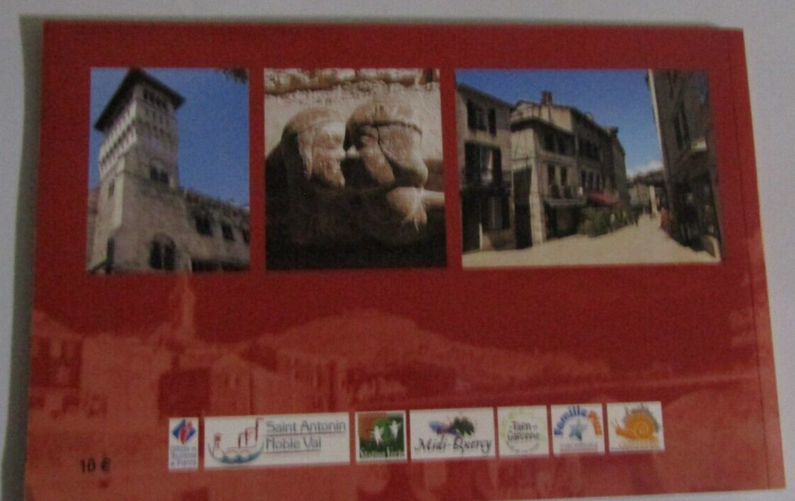SAINT ANTONIN NOBLE VAL PAPERBACK BOOK 2014 63 PAGES 9.5 X 6.5 IN