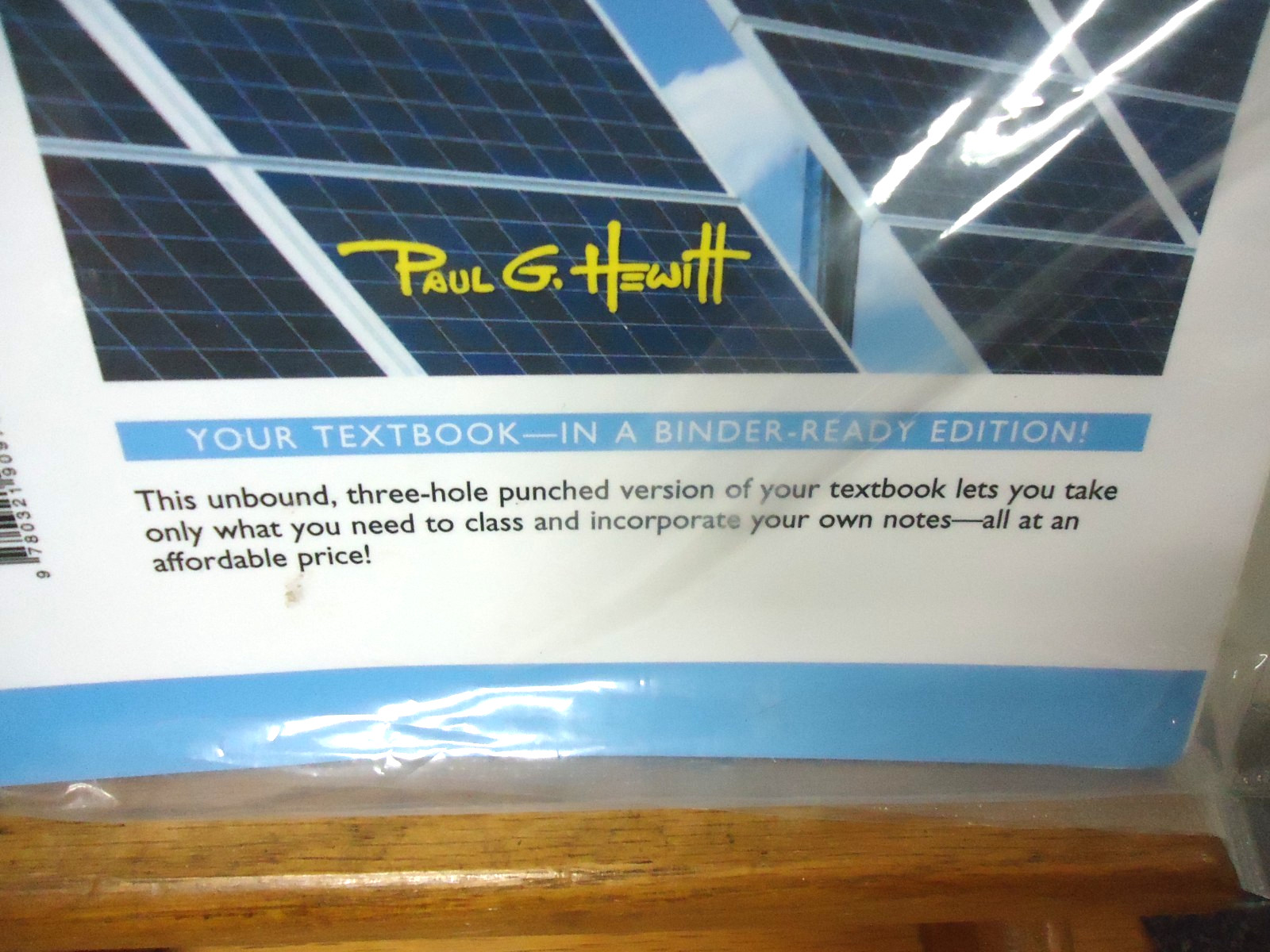 NEW & SEALED! Conceptual Physics 12th Edition 3 Hole Pages for Binder! F/S!