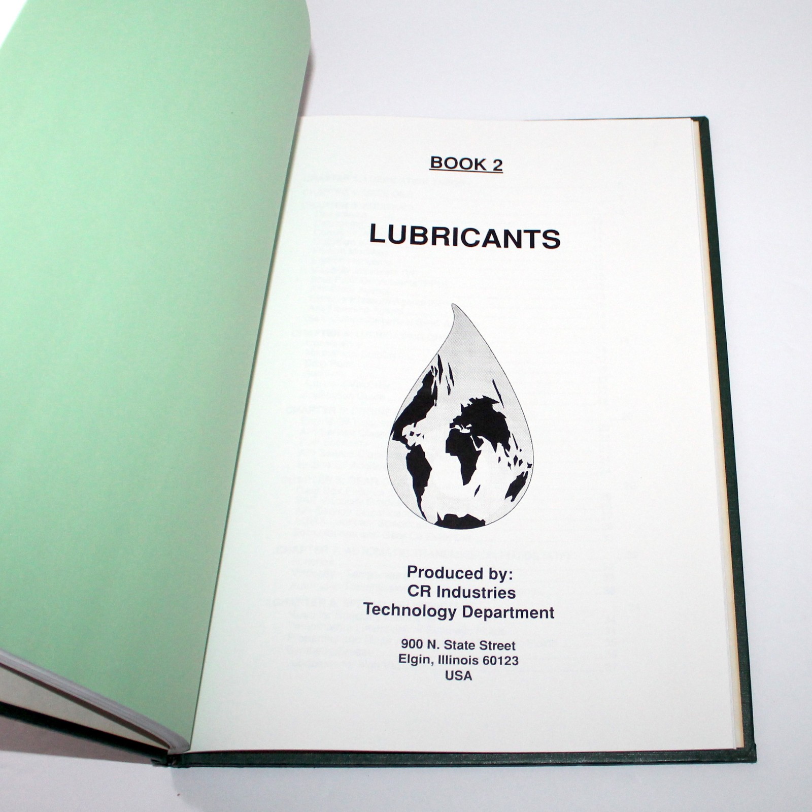 Elastomeric Lip Seal Handbook CR Industries Elgin Illinois Lubricants technology