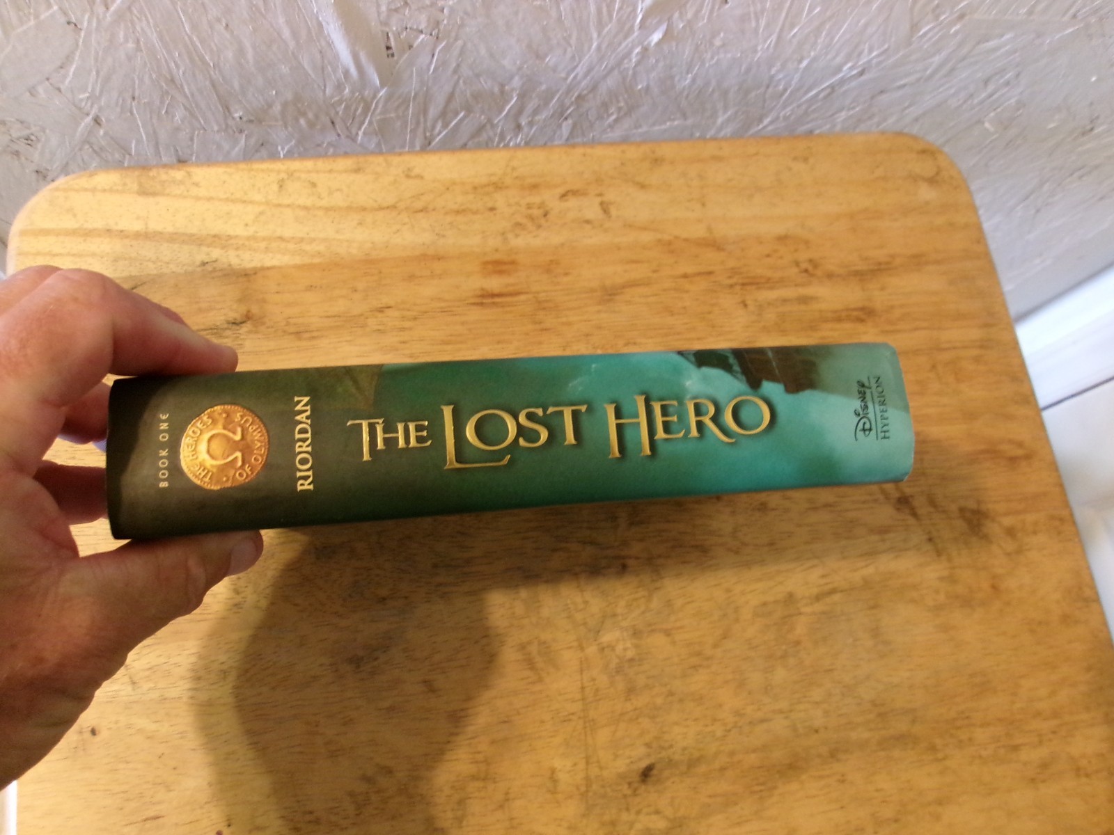 The Heroes of Olympus: The Lost Hero Book One by Riordan, Rick HC/DJ 1st Edition