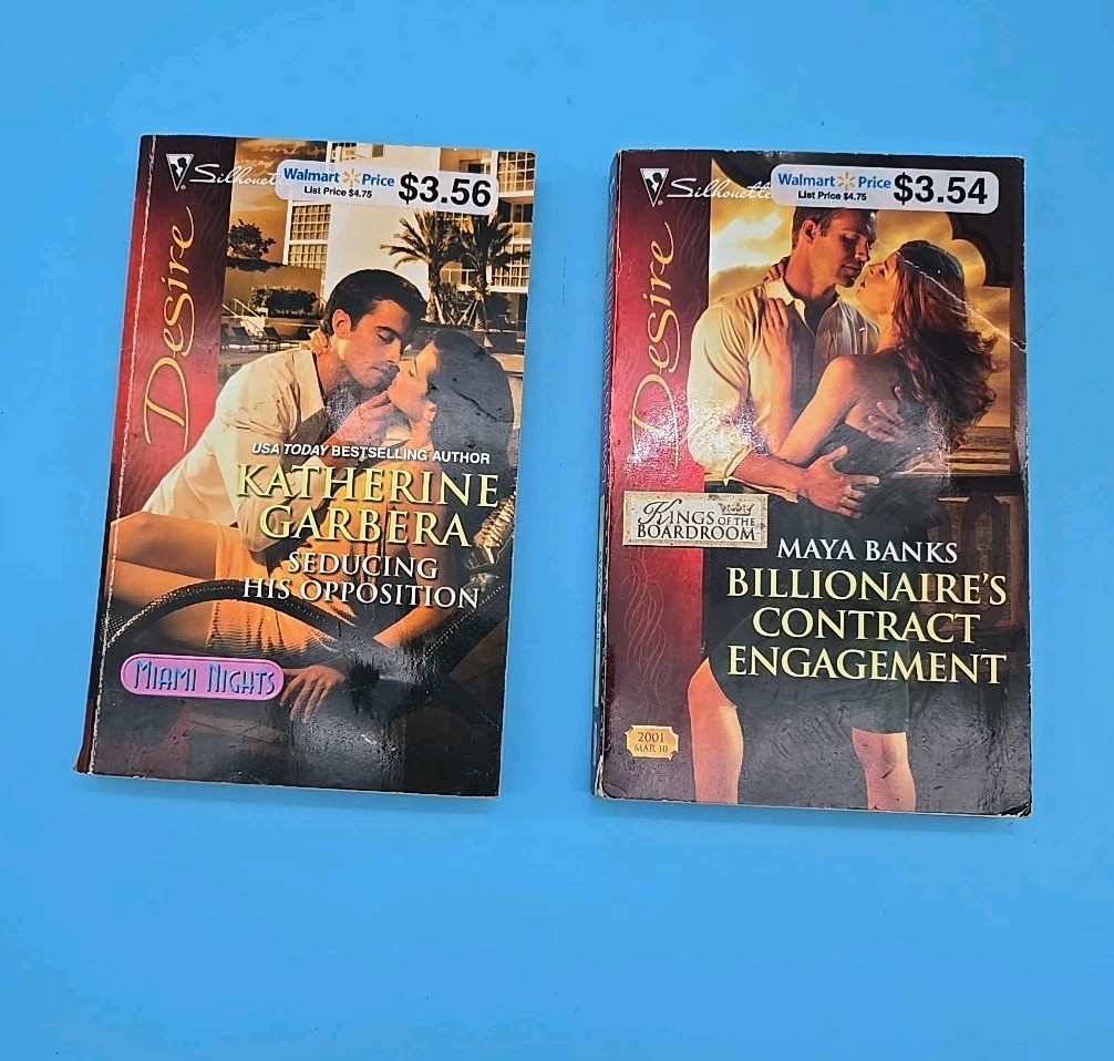 Harlequin Desire Romance Book Lot of 26 by Various Authors 2010s Paperback Novel
