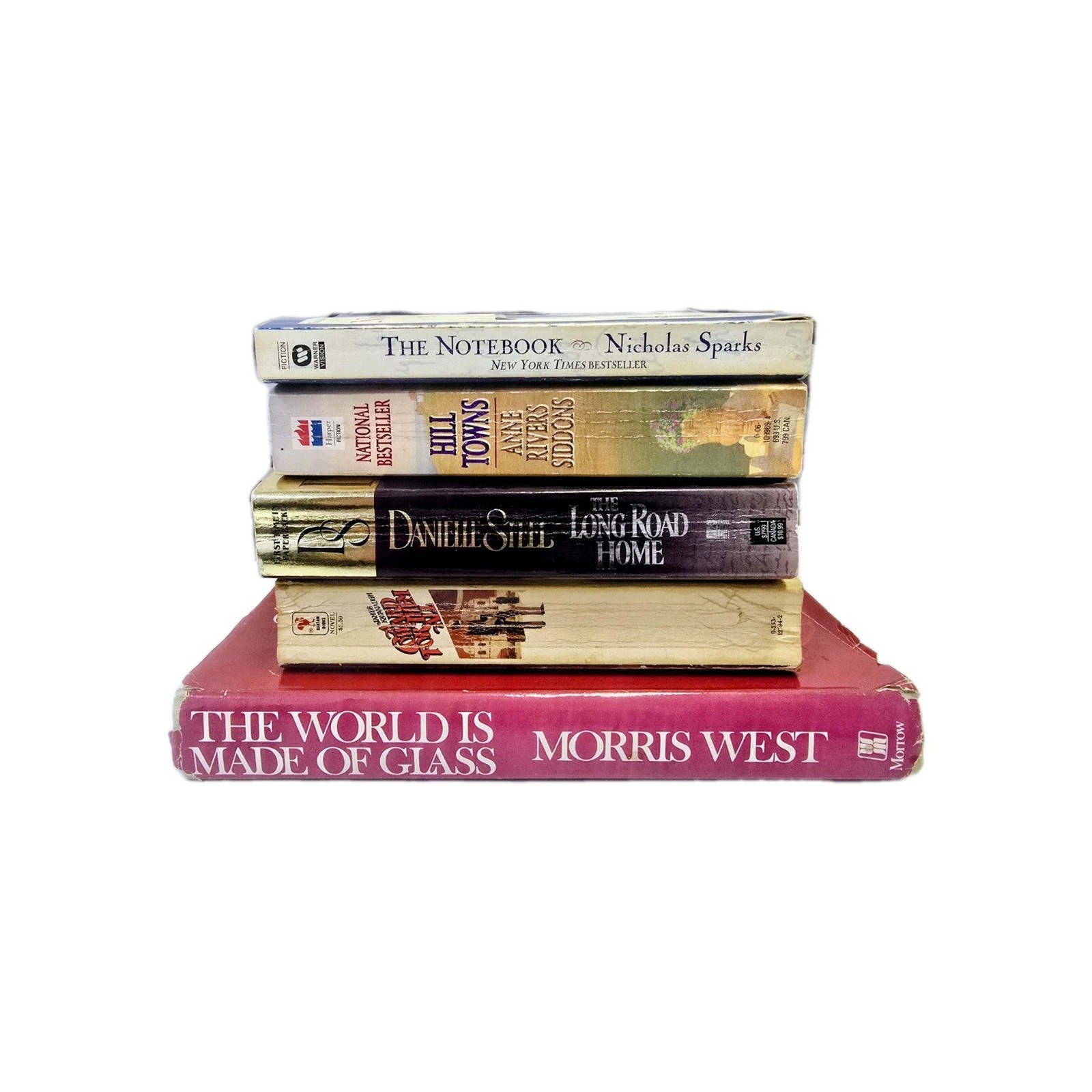 9 Vintage Romance Suspense Novels Good Danilelle Steel Nicholas Sparks Good