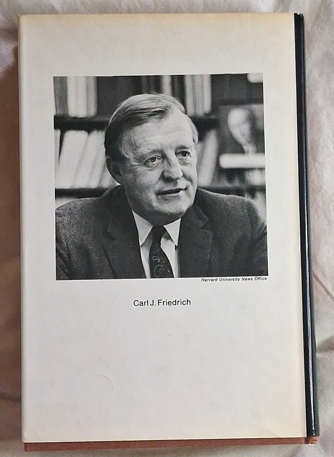 Harper & Row The Pathology of Politics Carl J Friedrich 1st Ed 1972 Hardcover DJ