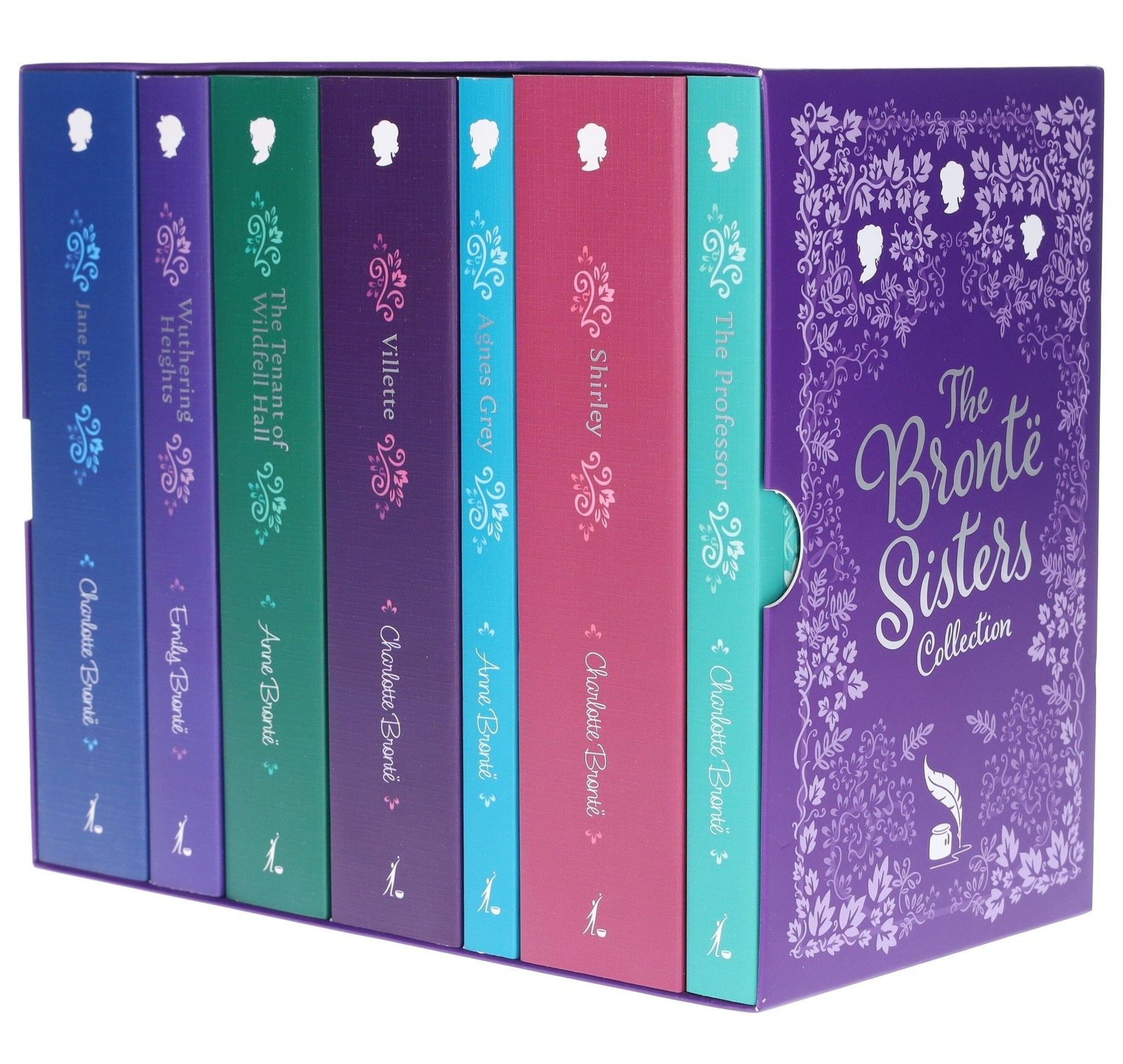 The Bronte Sisters 7 Books Collection Box Set (Cherry Stone)- Ages 12+ – PB