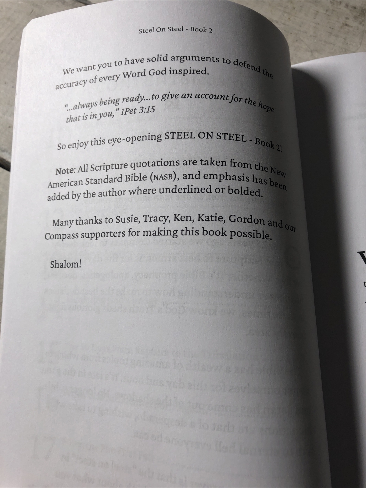 Steel on Steel Book 2 Bill Perkins