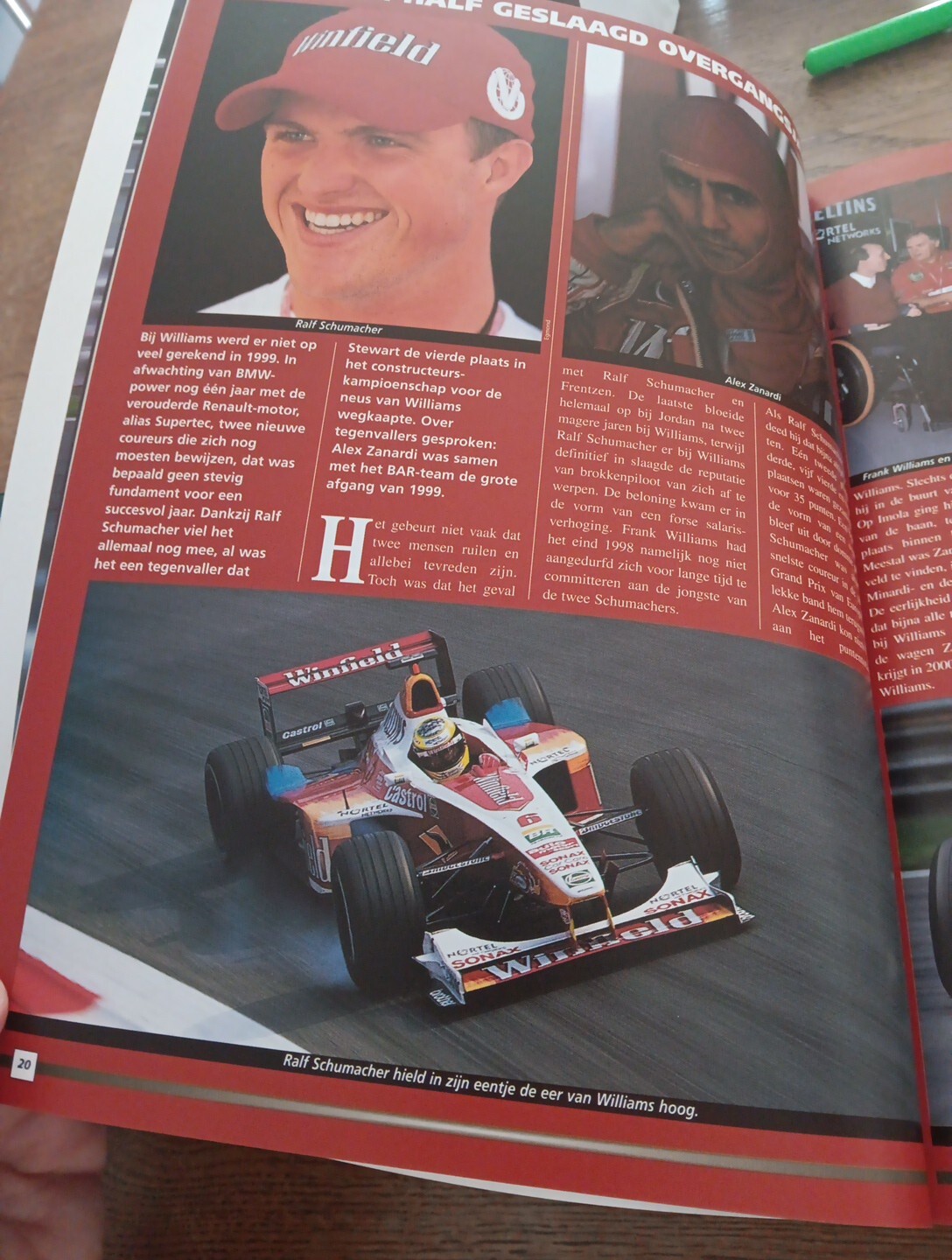 FORMULA I BOOK 1999. DUTCH LANGUAGES. 176 PAGES