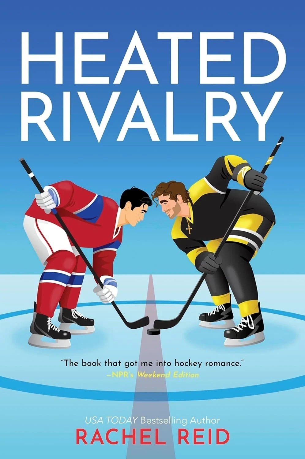 Heated Rivalry by Rachel Reid Paperback..