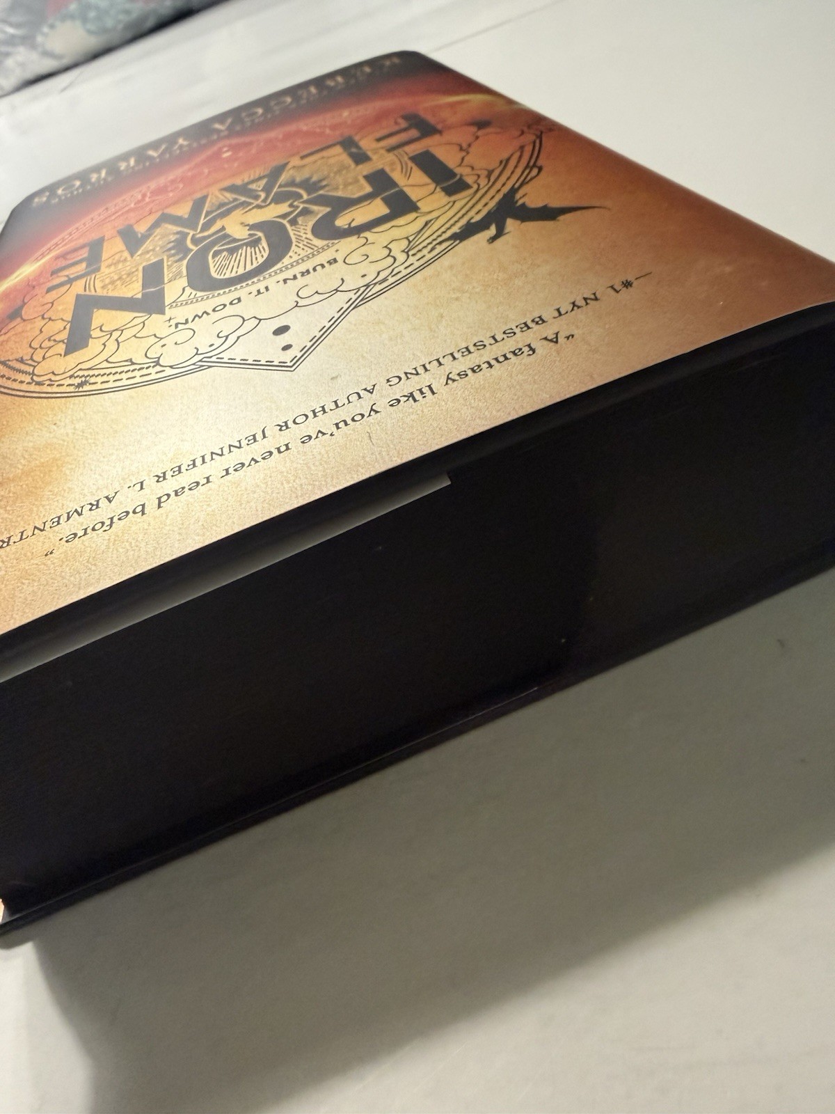 Iron Flame Rebecca Yarros HC 2023 First Edition Sprayed Edges Very Good