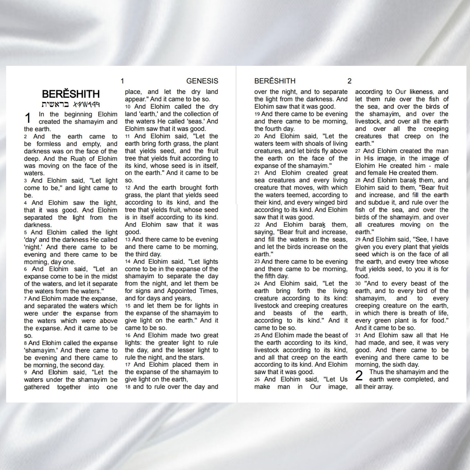 HalleluYah Scriptures PU Leather Large Print & Extra Books FREE SHIPPING