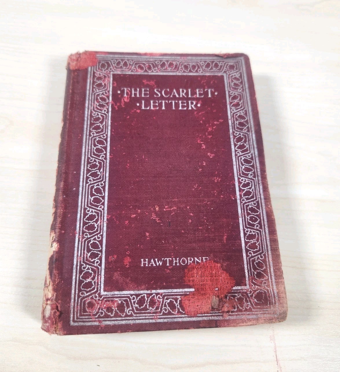 Vintage Scarlet Letter Nathaniel Hawthorne Hardcover Book 2nd ED by ALTEMUS_BK
