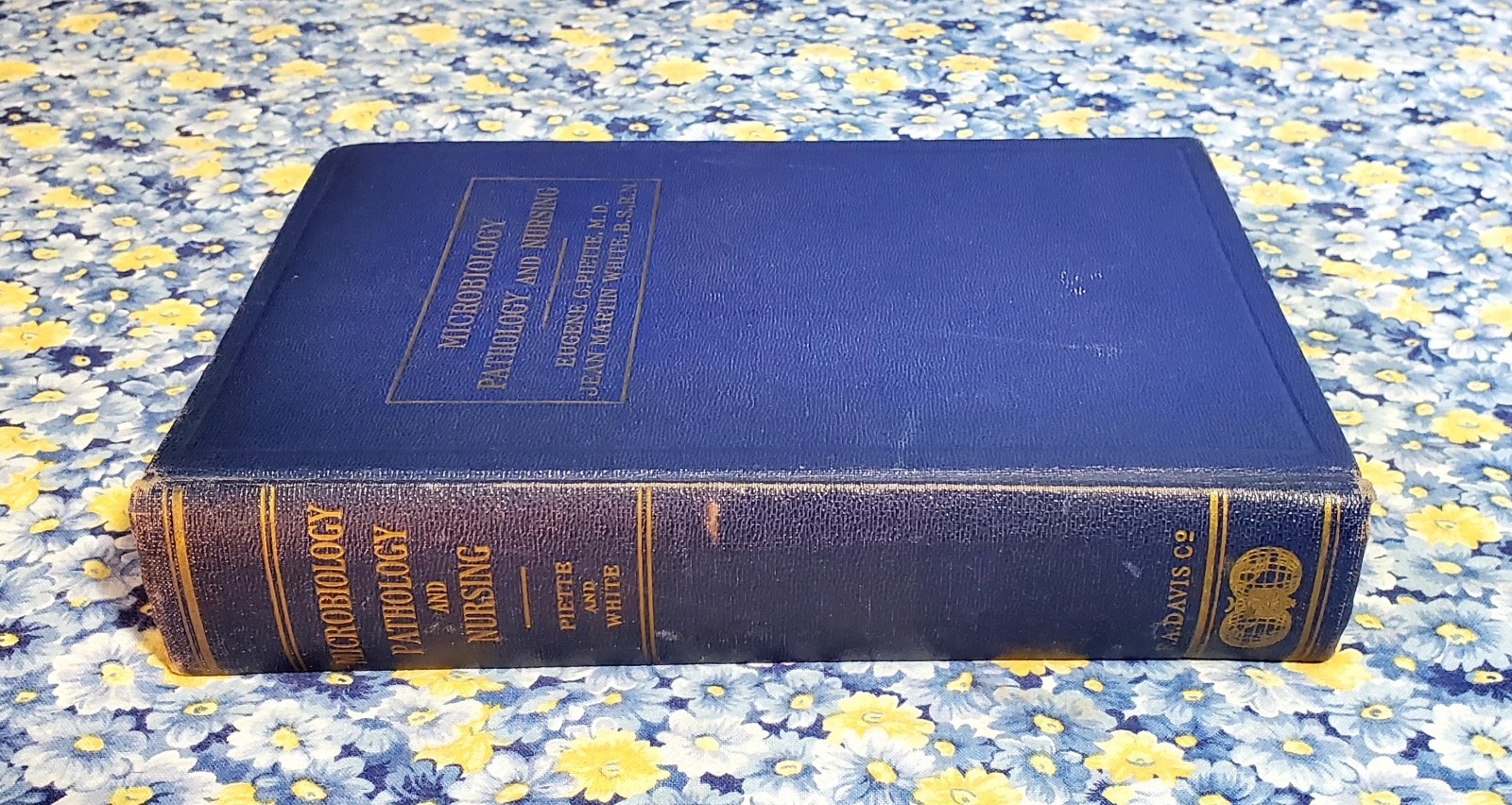 Microbiology Pathology And Nursing Eugene C. Piette, 1940, HC