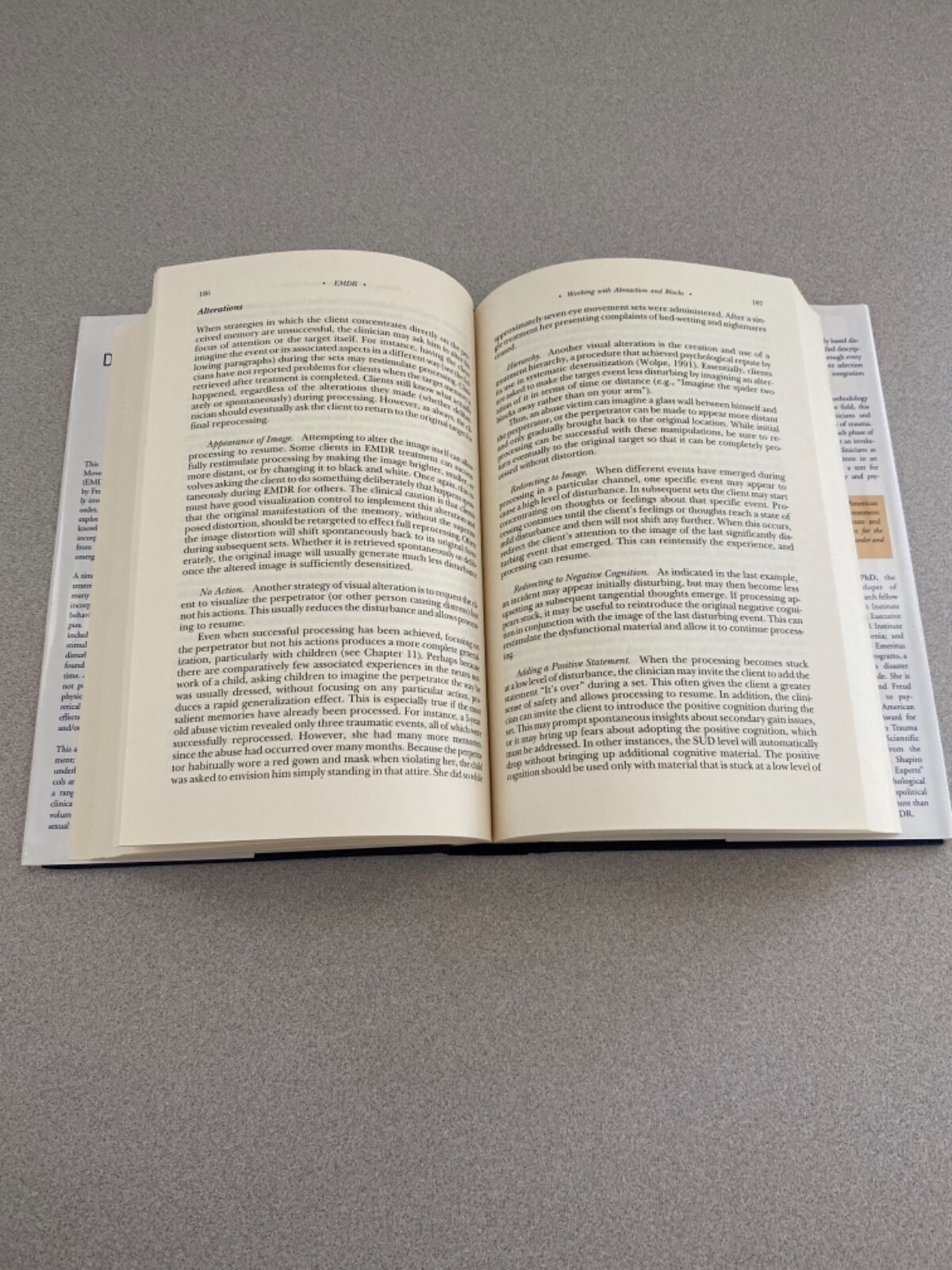 Eye Movement Desensitization And Reprocessing Second Edition By Francine Shapiro