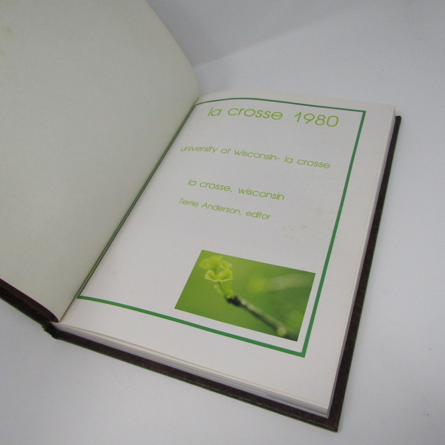 1980 UW-LaCrosse College Yearbook University Wisconsin Hardcover 272 Pages
