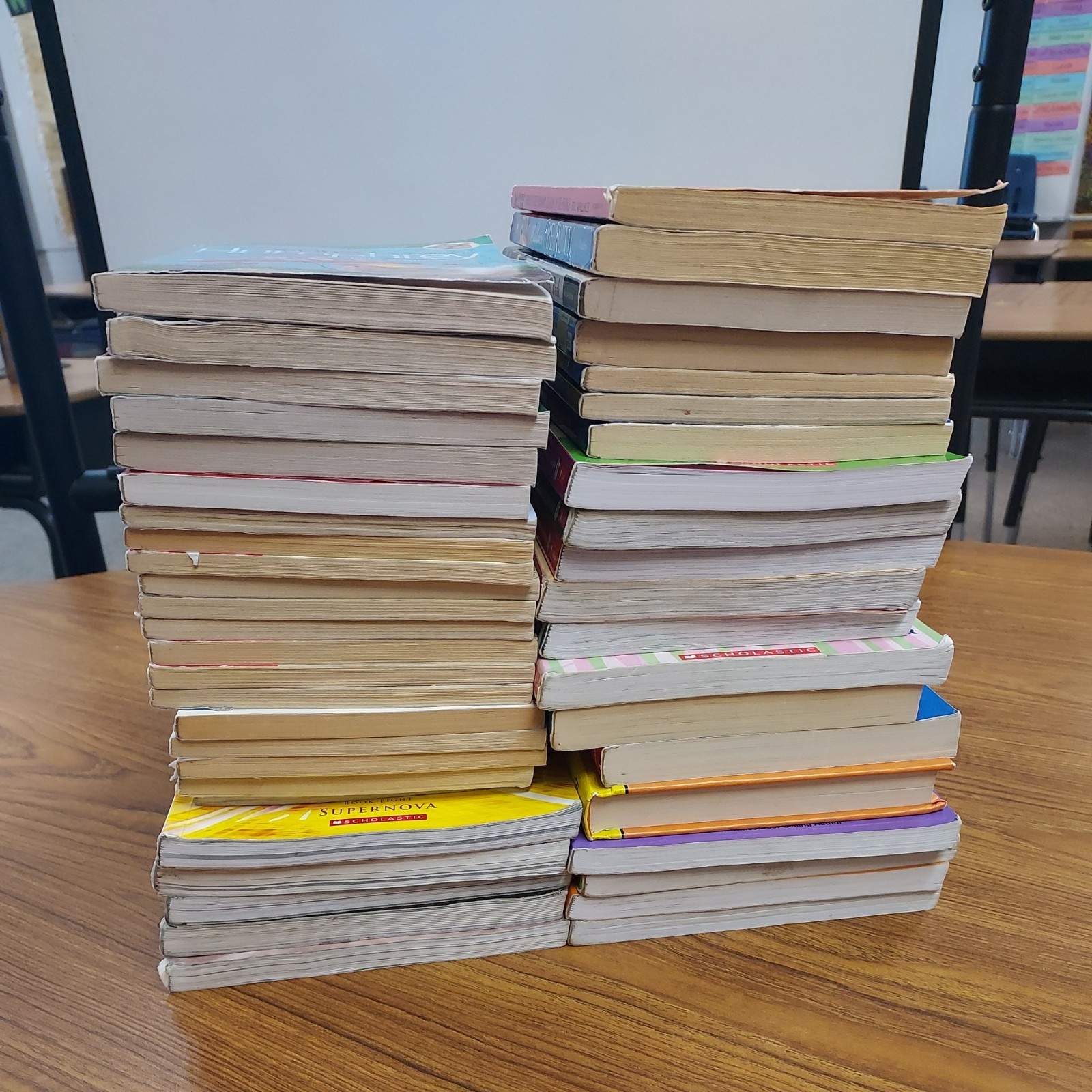 Mixed Lot of 45 Kids Graphix & Chapter Books RL4, Classroom Library Homeschool