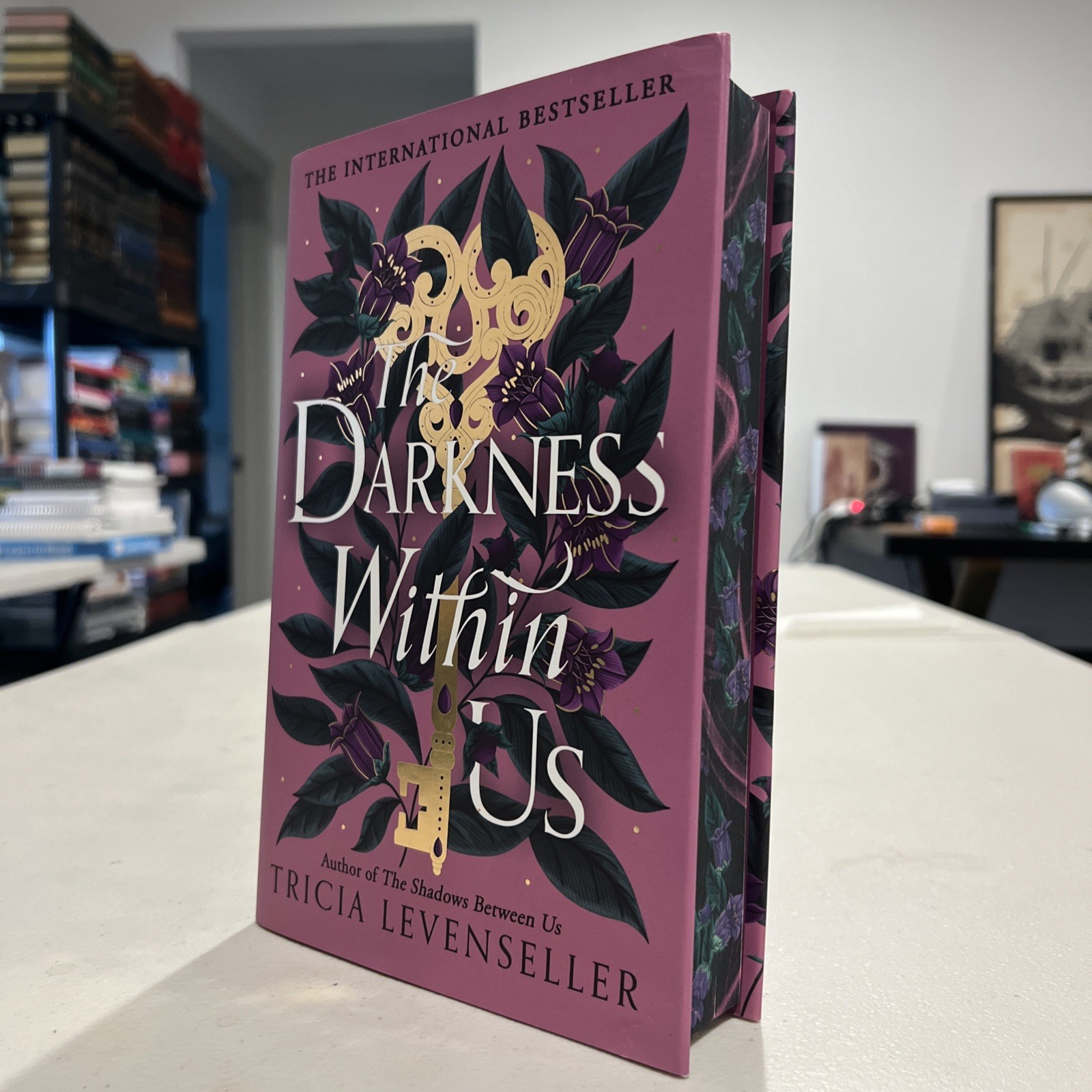 The Darkness Within Us Fairyloot Exclusive Edition Limited Edition Sprayed Edges