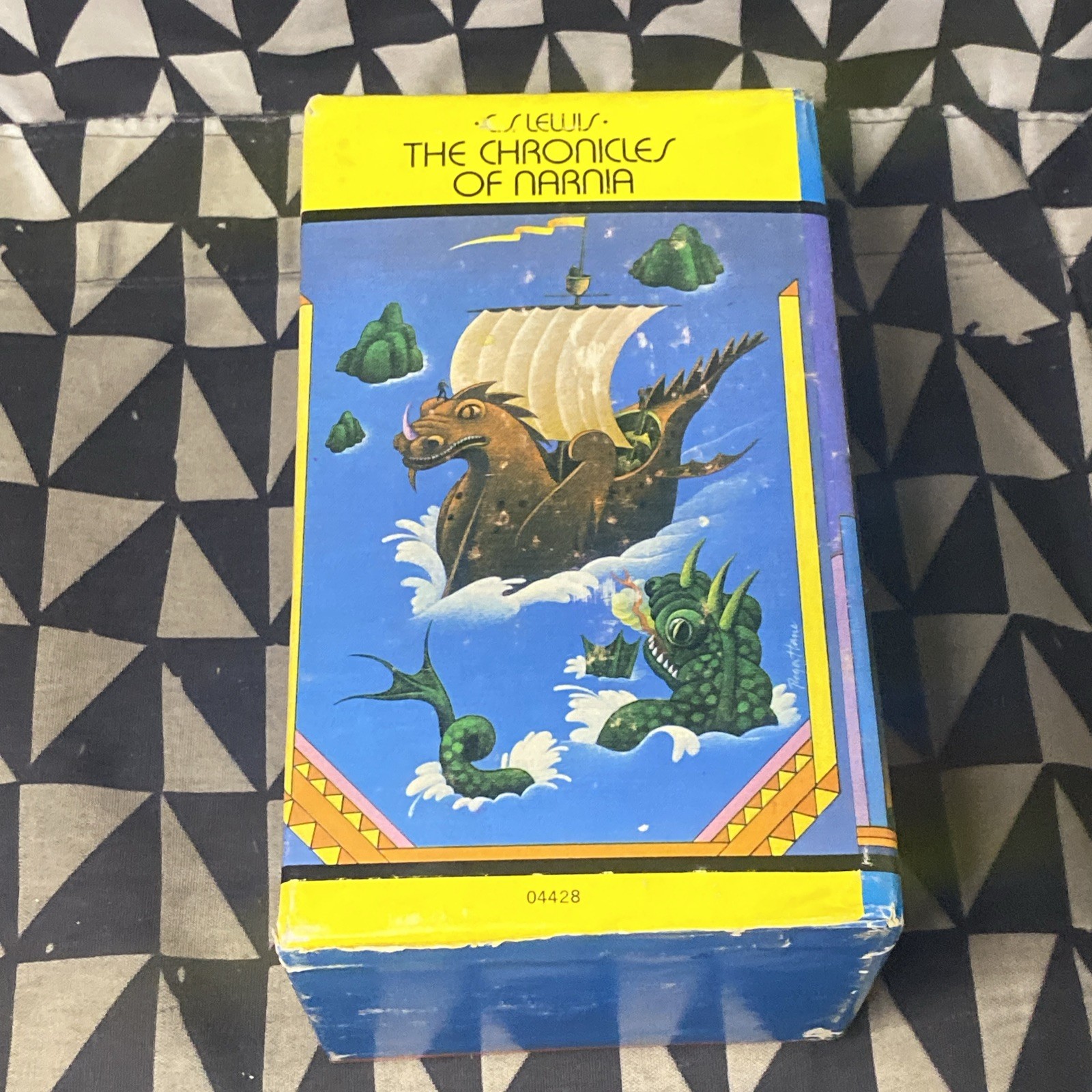 The Chronicles of Narnia Vintage Collier 1977 Box Set by C.S. Lewis Paperback