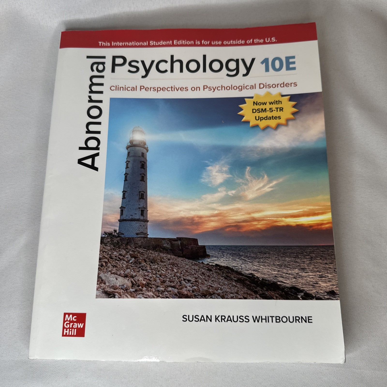 ISE Abnormal Psychology 10E by Susan Krauss Whitbourne Professor 10th Edition