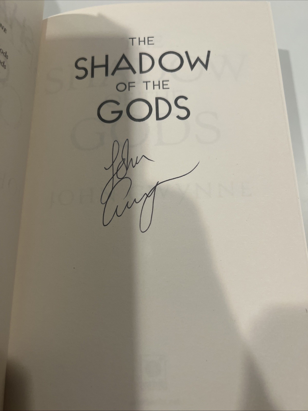 Bloodsworn Saga John Gwynne Signed Hardcover