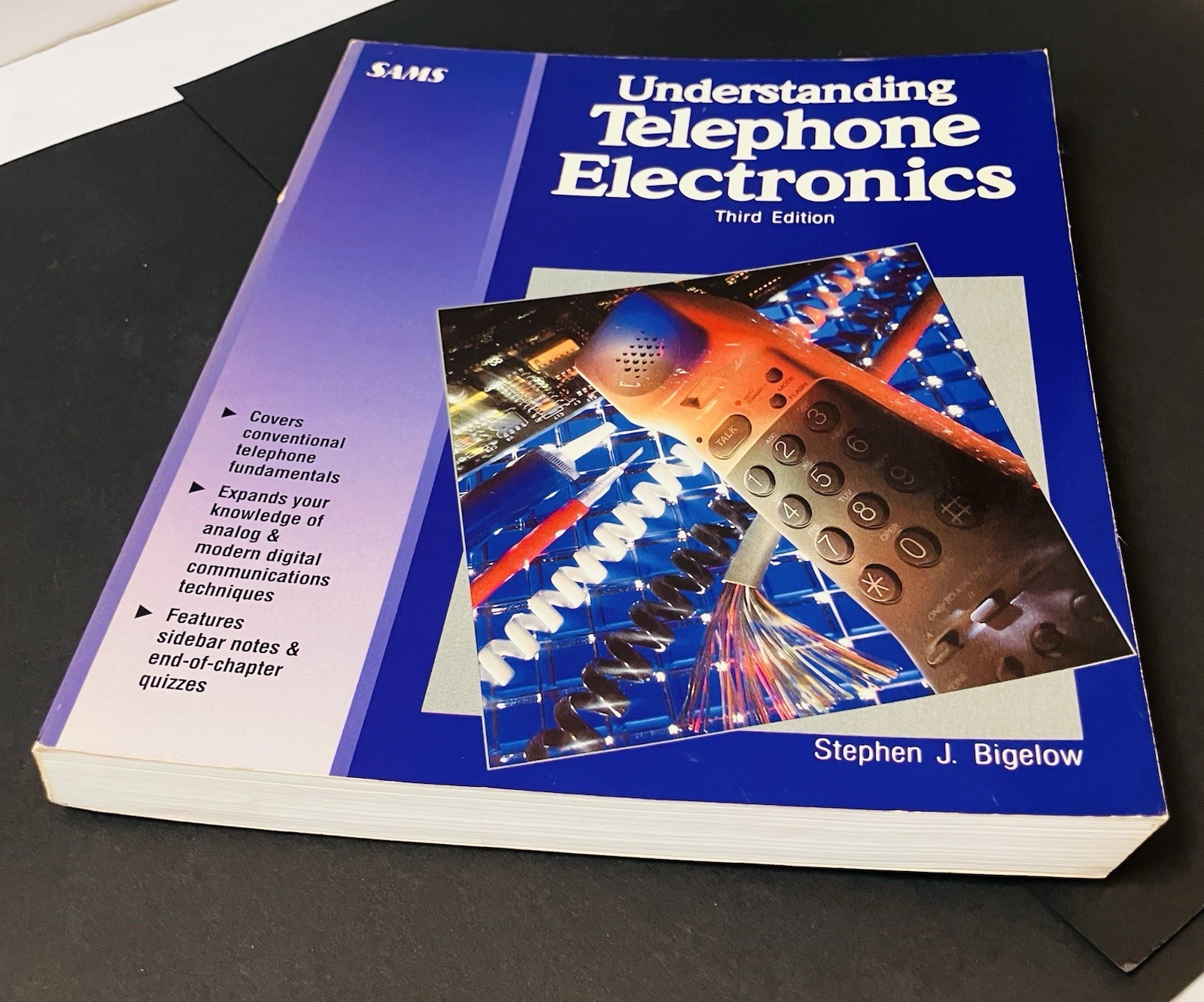 Understanding Telephone Electronics 3rd Edition Bigelow Telecom PB 1991 SAMS Vtg