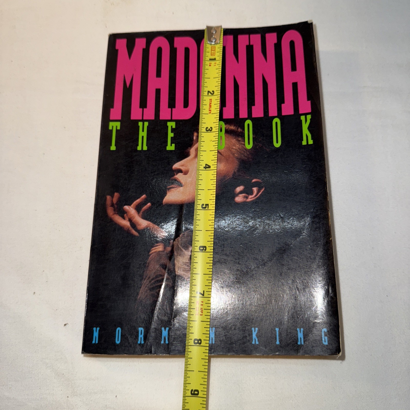 MADONNA The Book large paperback book First Quill Edition PHOTOS 256 pages