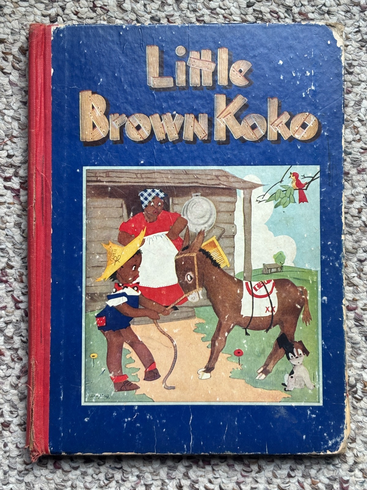 Little Brown Koko (1940) & Little Brown Koko Has Fun (1945) Hardcover Books