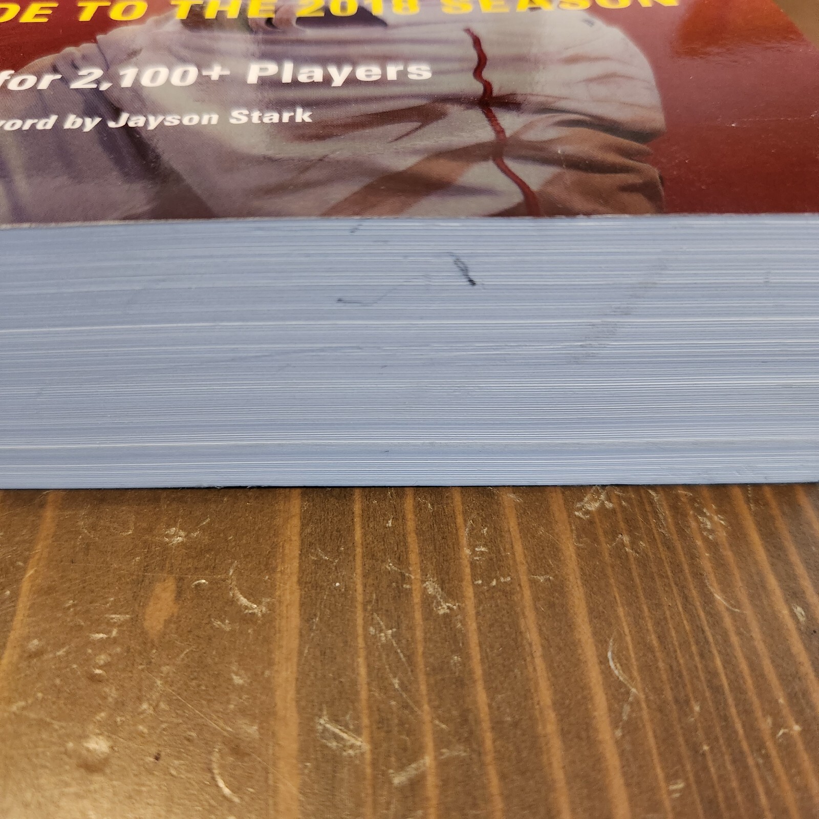 Baseball Prospectus 2018 Joey Votto Cover Thick Guide Book 594 Pages Collectible