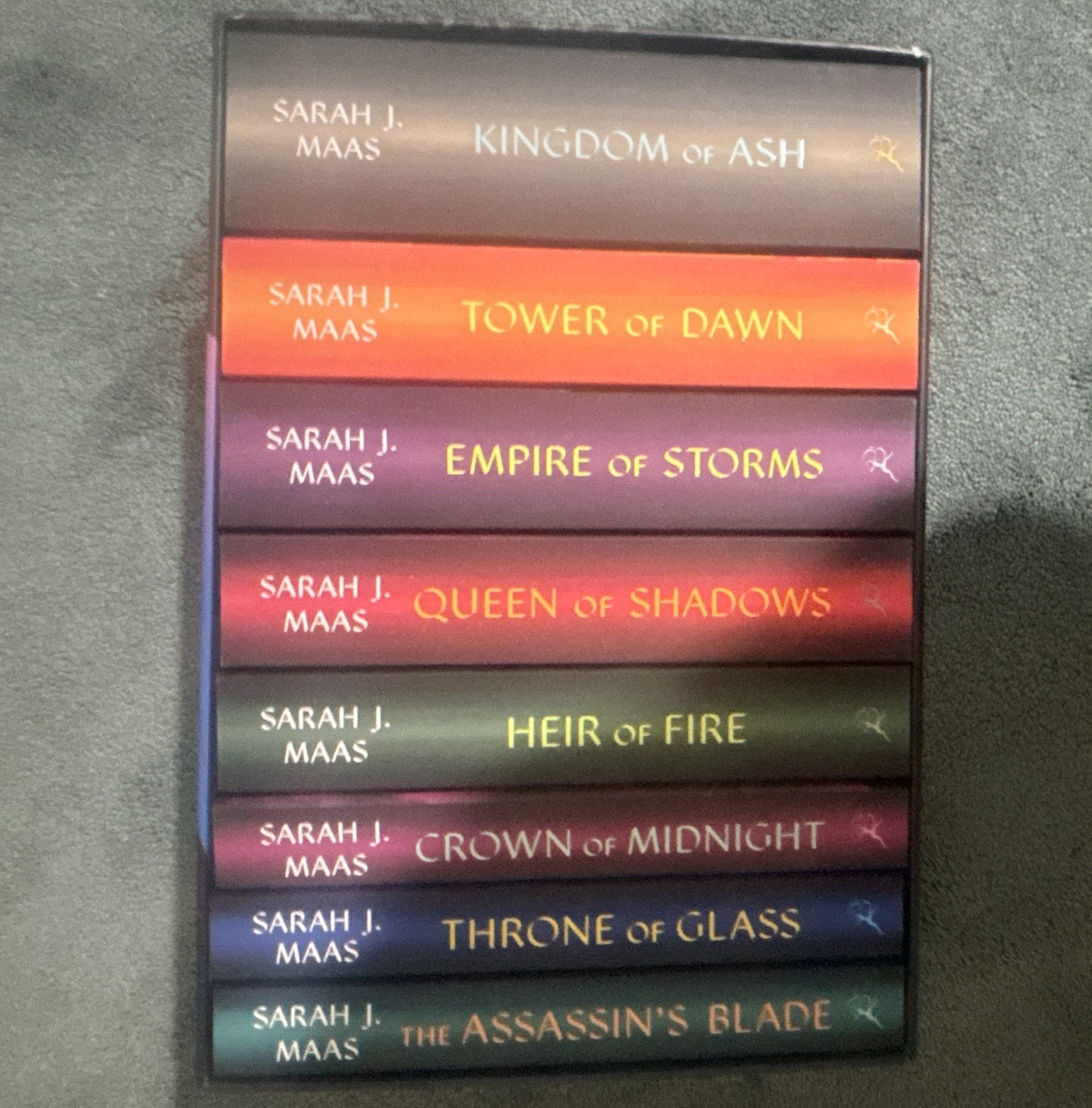 Sarah J. Maas Throne of Glass Complete Collection Box Set Bloomsbury Fantasy