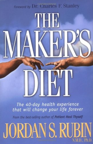 The Maker’s Diet – Jordan Rubin – Good – See condition notes